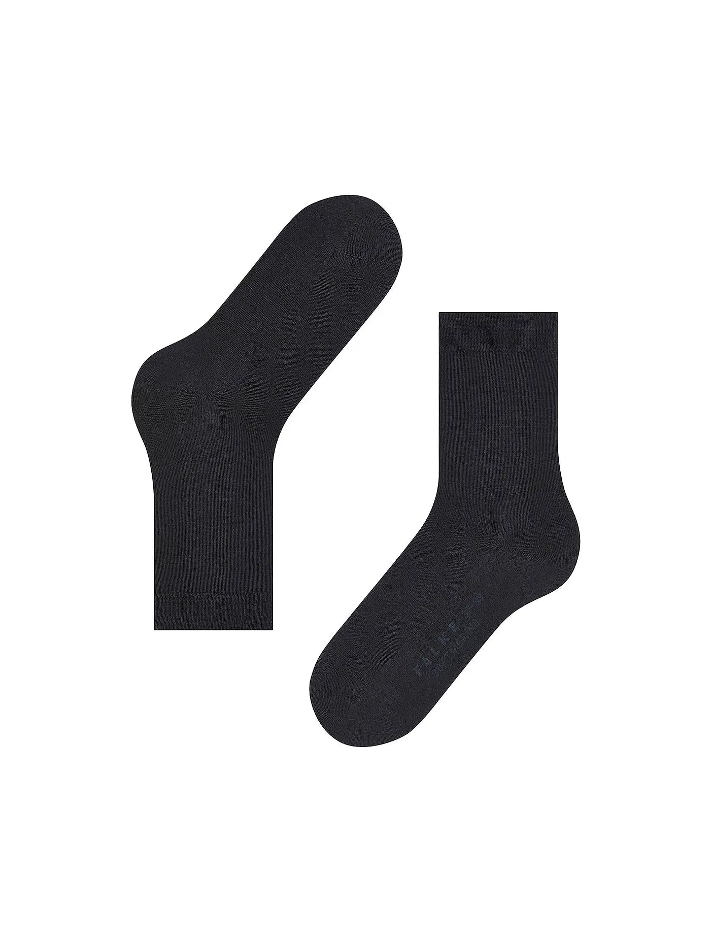 FALKE | Socken Soft Merino black | blau